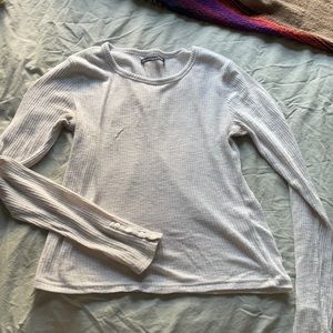 white long sleeve sweater